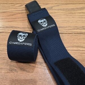 Gymreapers Navy Highgrade Knee Wraps